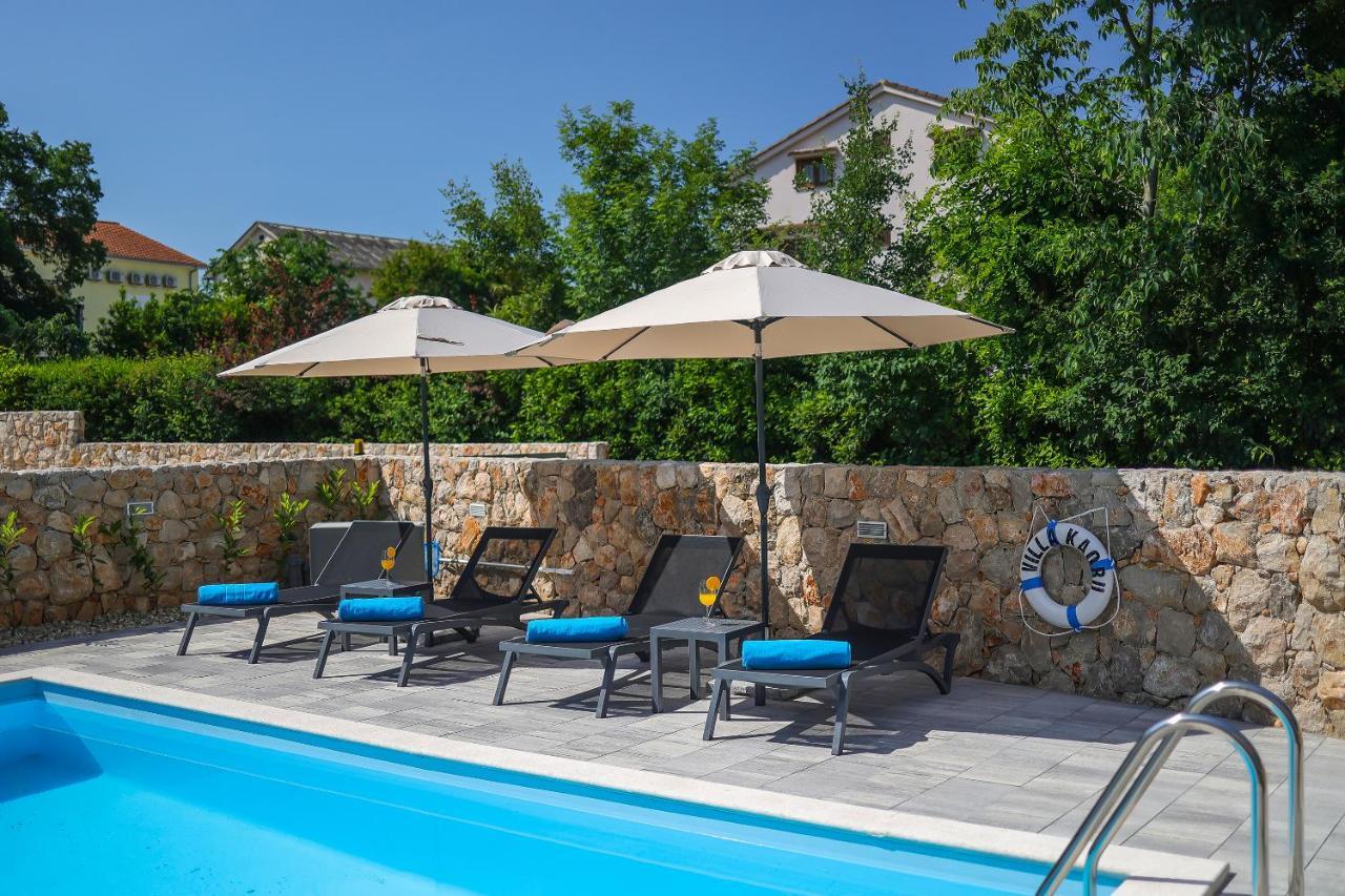 Villa Kaoru Brand New Villa With A Heated Swimming Pool Malinska Exterior photo