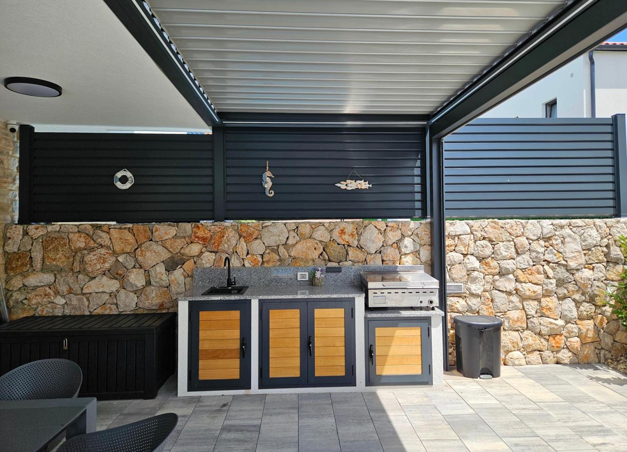 Villa Kaoru Brand New Villa With A Heated Swimming Pool Malinska Exterior photo